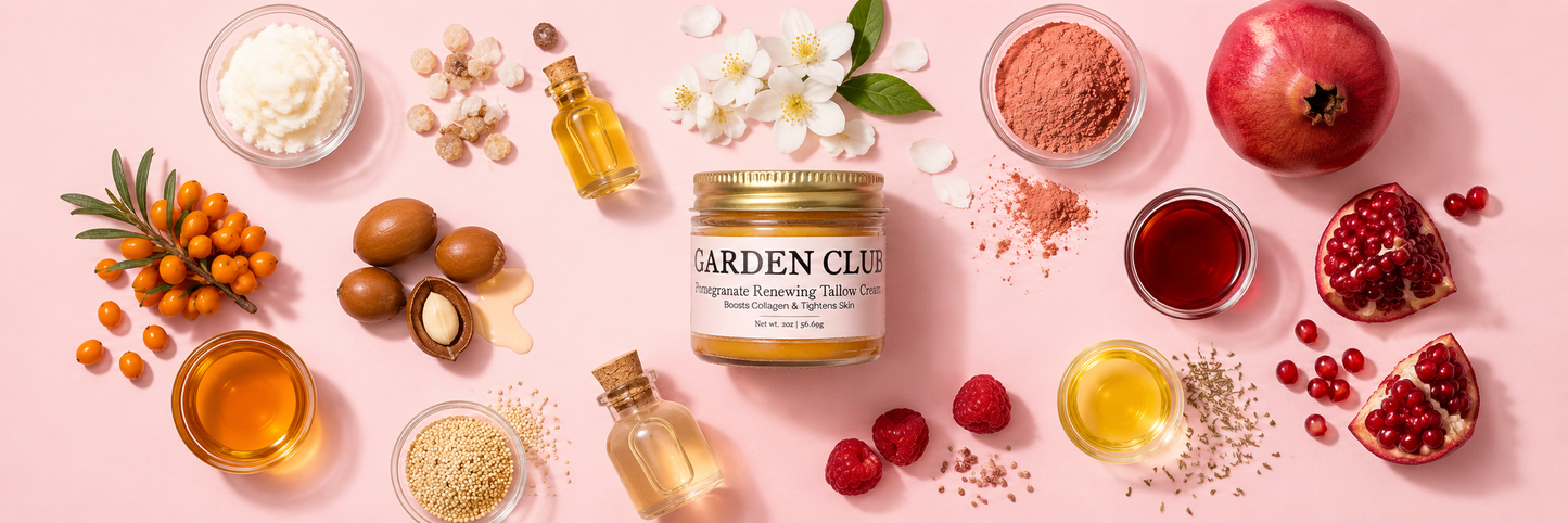 Pomegranate Renewing Tallow Cream (Anti-Aging)