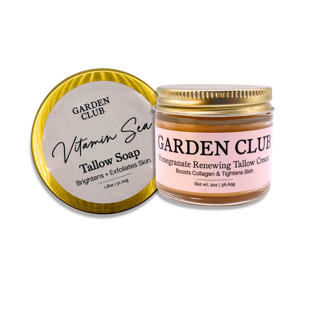 Tallow cream for nourished skin