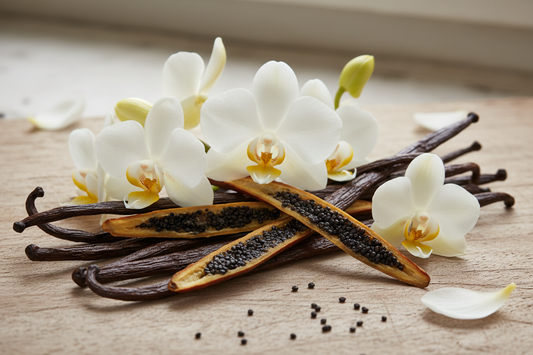 Vanilla Tallow Body Butter layered with cologne