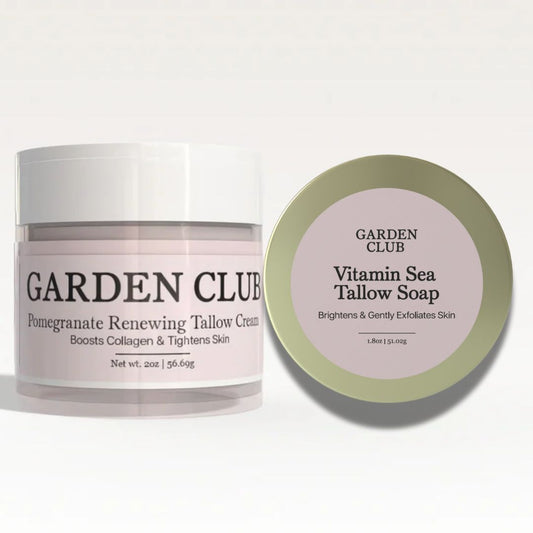 2 Step Tallow Skin Care Bundle: Cleanse & Restore Duo