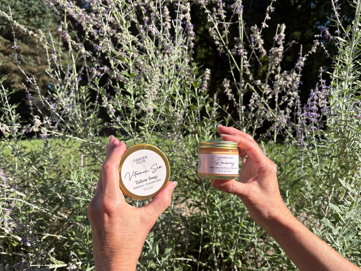 2 Step Tallow Skin Care Bundle: Cleanse & Restore Duo