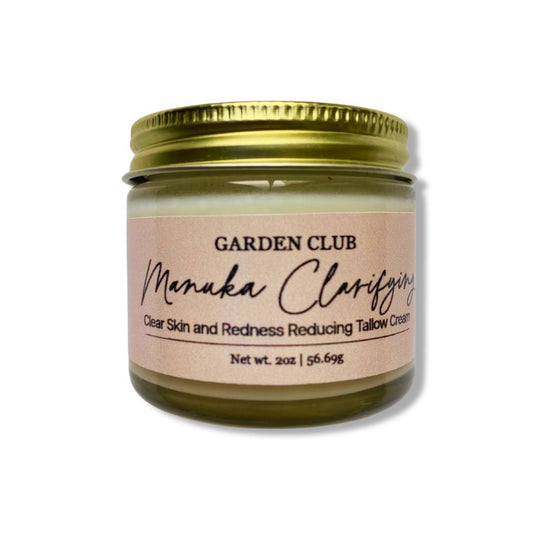 Manuka Clarifying Tallow Cream (Acne and Blemishes)