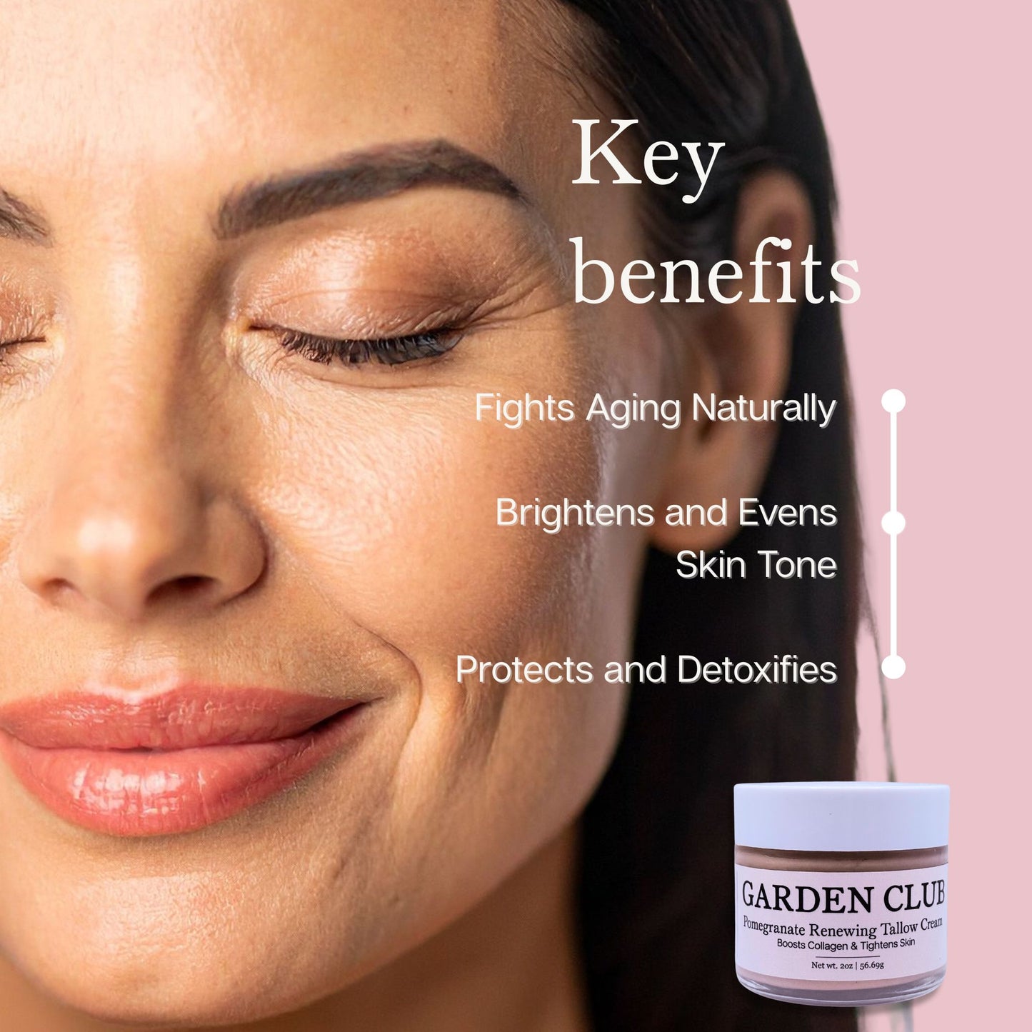 Pomegranate Renewing Tallow Cream (Anti-Aging)