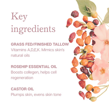 Rosehip Hydrating Tallow Cream